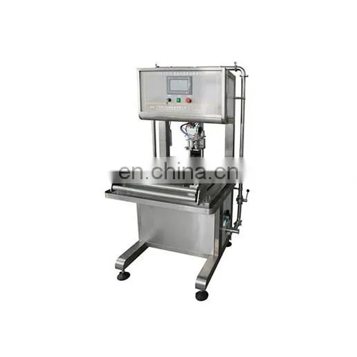 Automatic Bag in Box Filling and Capping Bib Aseptic Filler for Coconut Water/apple Juice/wine With Vacuum and Nitrogen photo-4