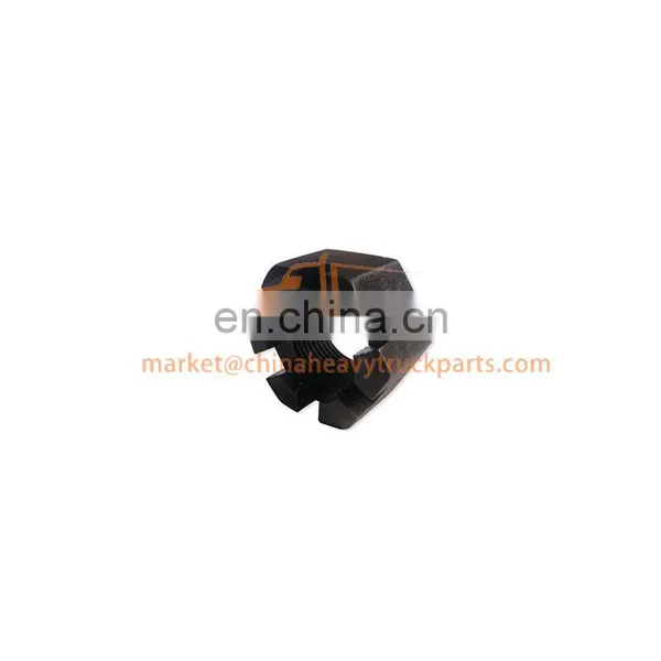 Foton Auman Truck Spare Parts Q381b12 Hexagon Slotted Nut Fine Thread Type photo-5