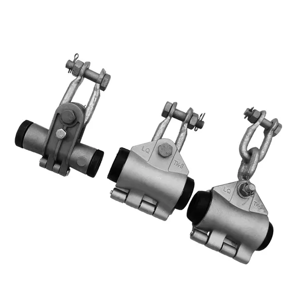 China Fiber Optic Equipment Hanging Clamp 200m 400m 800m Span ADSS Cable Clamp Accessories photo-4
