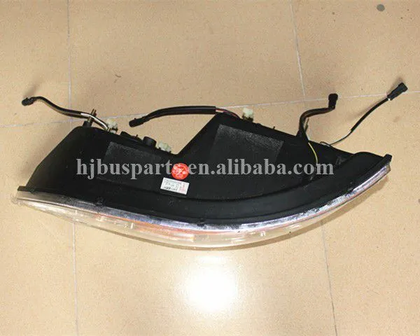 Bus Front Light Best Selling 6129 Auto Parts Headlamp 600X310 Led Headlight Bulb Golden Dragon Bus Parts photo-4