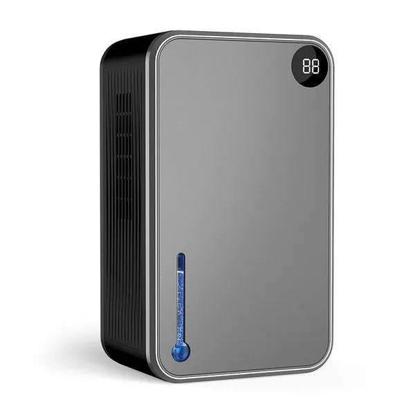 Portable Mini Household Dehumidifier, Defrosting Machine, LED LCD Screen, Dual-core Semiconductor Condensation