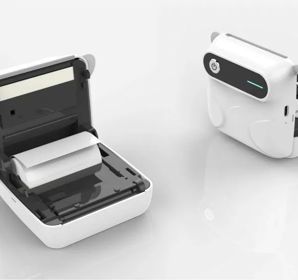 Wireless 58mm Portable Printer USB+Bluetooth Mini Photo Label Printer photo-2