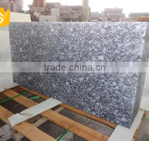Wall Cladding Competitive Price Polished Spray White Granite Slabs photo-3