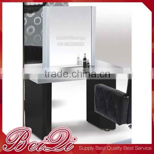 Salon Furniture Manufacturer Beautiful Makeup Mirror Station With Lights