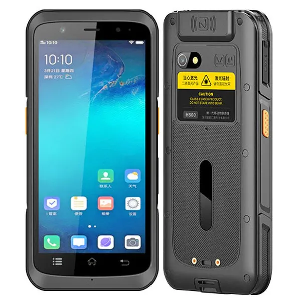 HT550 Cheapest Factory 5.5'' Android 10 2.0Ghz 4G Rugged PDA Waterproof PDA Handheld Terminal With 2D Scanner NFC and UHF RFID photo-3