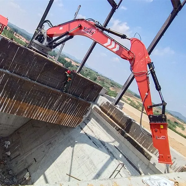 YZH WHEN1410 Stationary Pedestal Rockbreaker photo-5