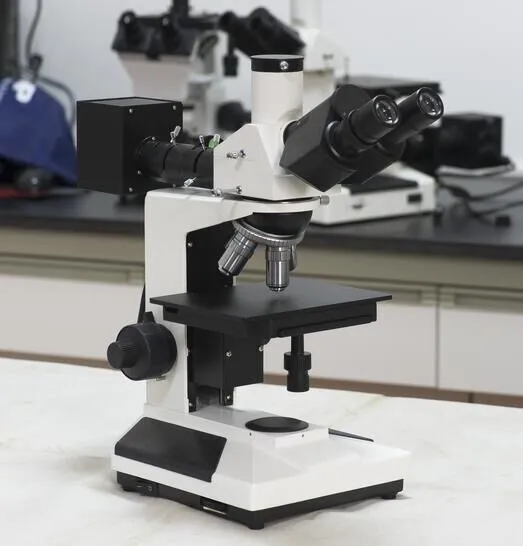 4XC Trinocular Inverted Metallurgical Microscope Camera photo-3