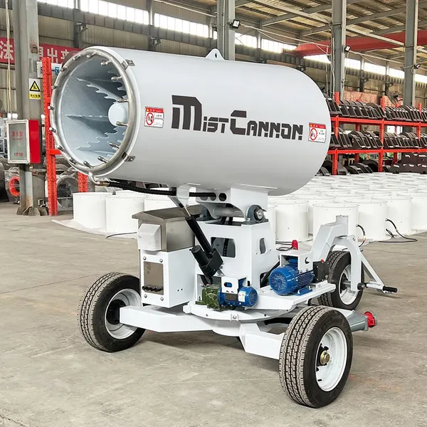 Dust Collector Mist Fog Cannon For Soccer Field Turf Maintenance Air Purification System