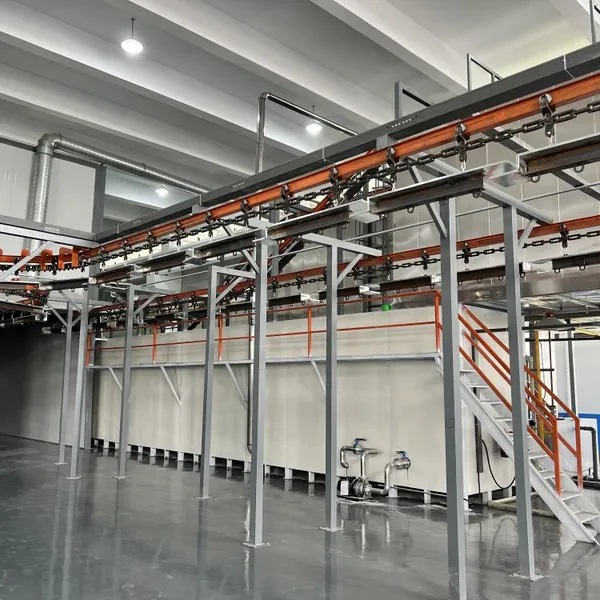 Turn Key Automated Iron Cabinet Powder Coating Line for Industrial Electrical Cabinet Surface Powder Spraying Process