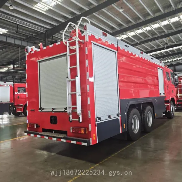 Shaanxi Auto Delong X3000 Heavy-duty Fire Rescue Vehicle, All-round Accessible and High-efficiency Fire Extinguishing Vehicle photo-3