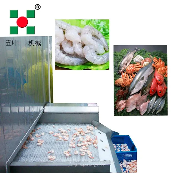 Shrimp Iqf Freezer Machine Small Seafood Iqf Tunnel Freezer photo-5