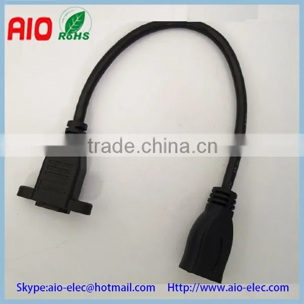 HDMI Female Jack to Female Jack Audio & Video Adaptor Extension Cable V1.4