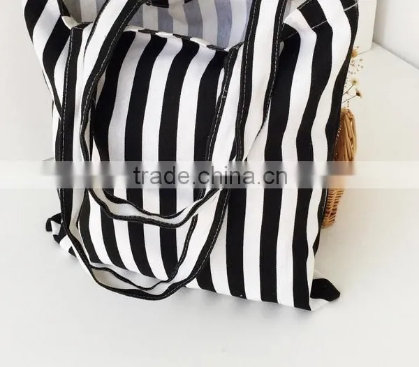 Promotional 2015 New Style Fashion Canvas Reusable Shopping Bag photo-5