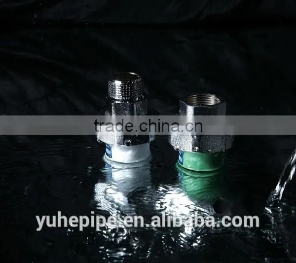 YH1344 PP-R Pipe Fittings Double Union Ball Valve photo-3