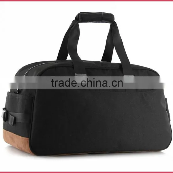 Brand Duffle Bag Travel Duffel Teeange Cotton Fabric With Nubuck Leather photo-4