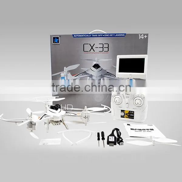 2.4G Hot High Hold Mode Cheerson CX-33S 5.8G Video Transmission System LED Light Quality Choice photo-5