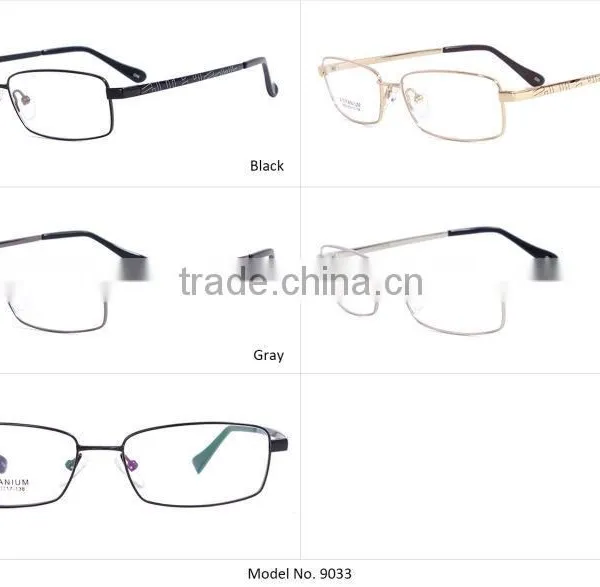 Men Full-rim Memory Metal New Style 2015 Spectacle Frames Eyeglasses China Online Wholesale photo-3