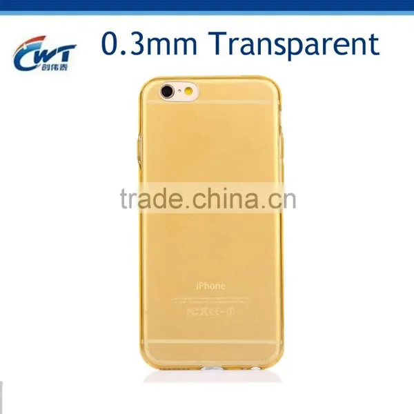 Hot Selling OEM Drop Shipping Tpu Transparet Color Protective Case for Iphone 6/6s photo-5