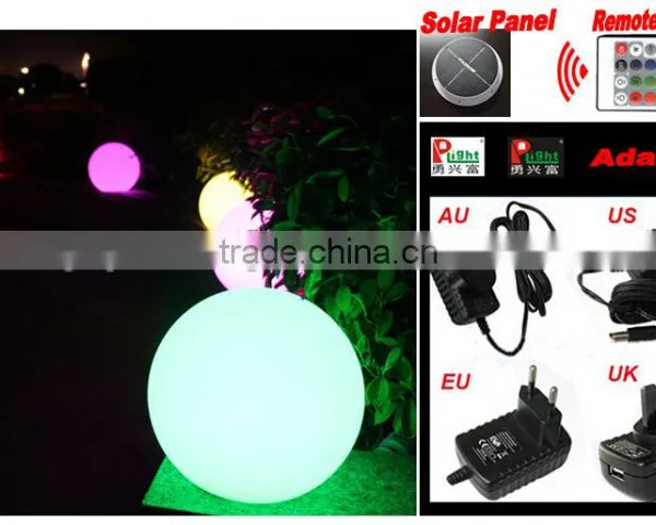 Solar LED Light Ball With Remote Control YXF-800S photo-4