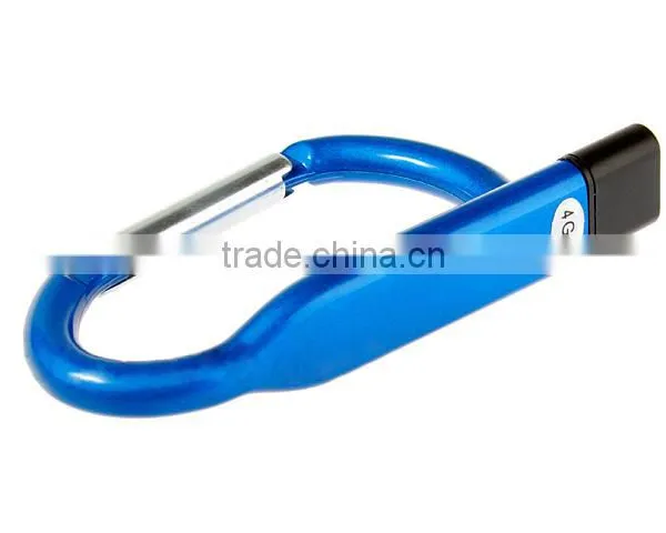 Bulk High Quality USB Carabiner Flash Drive With Free Custom LOGO photo-3