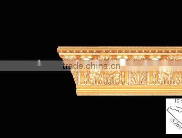 Home Decor Polyurethane Foam Crown Molding/ pu Cornice photo-2