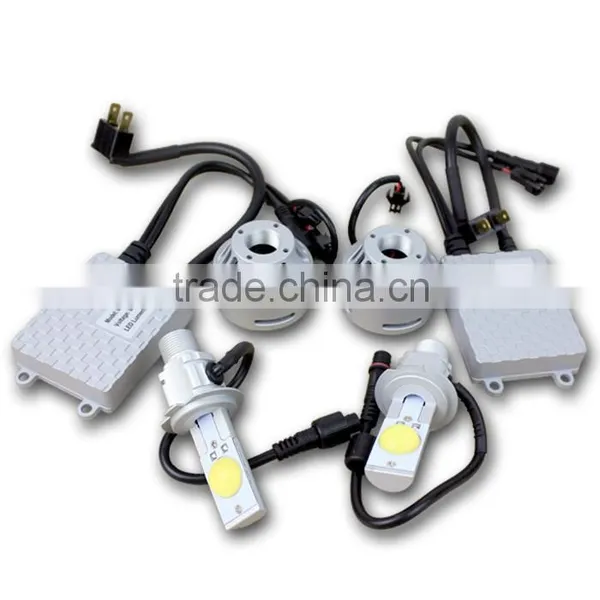 2 Years Warranty Super Waterproof 35w 6500k h7 Car Led Headlight With USA Customized Chip photo-2