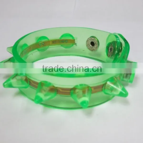 2017 Light-Up Flashing Bracelets Led Bracelet Led Silicone Bracelet photo-2
