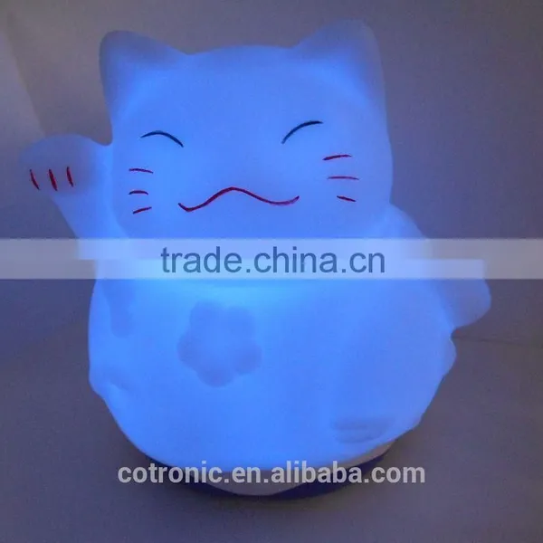 Cat Shape Small Baby Portable LED Night Light photo-4