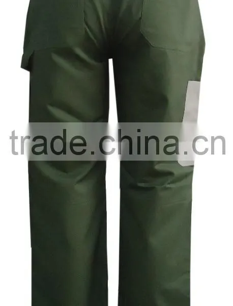 Men's Garden Pants With Contract Color Knee Pad photo-2