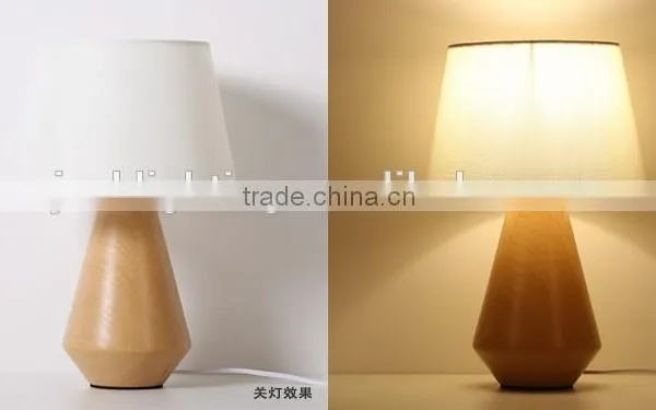 2016 New Classical Led Table Lamp For Bedroom Decorative Led Lighting JK-879-21 LED Wood Table Lamp LED Wood Table Light photo-5