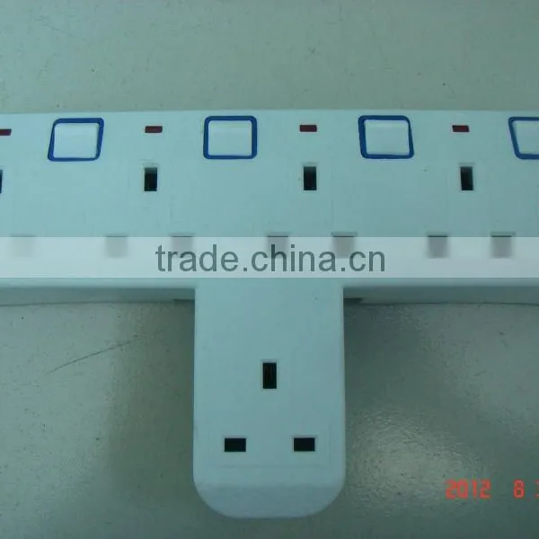 T Type Electrical Socket With Surge Protect