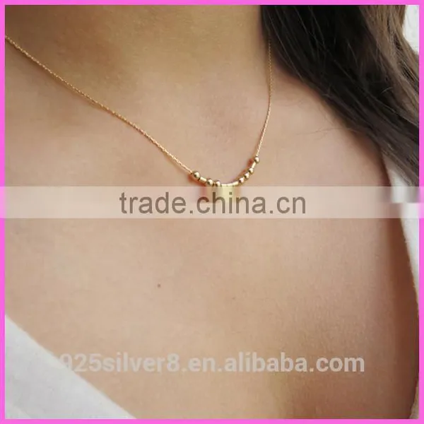 Gold Filled Necklace Hidden Message Morse Code Love Necklace Set Jewelry Gold photo-2