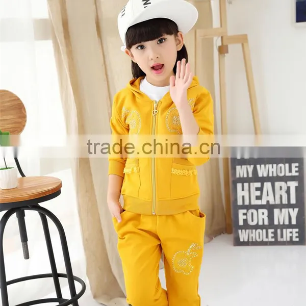 Fashion Girl Coat + Pants/T-shirt + Pants/girl Suit photo-3