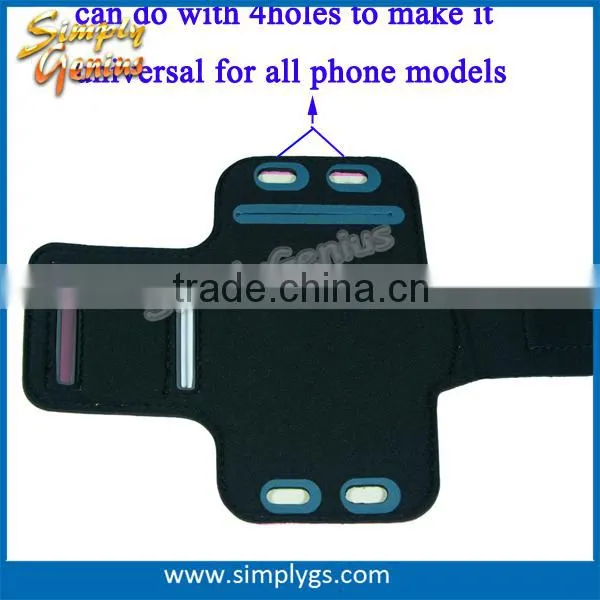 (Top) 5.5 Inch Mobile Phones Running Sports Armband, Neoprene Armband for Sale, Logo Printed Armband photo-6