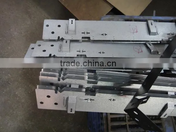 Powder Coating Sheet Metal Stamping Parts Solar Pannel Mounting Bracket photo-2