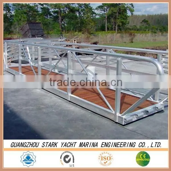 Marine Gangway Ladder for Sale With Pontoon Decking photo-6