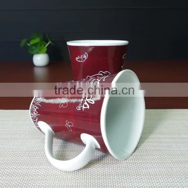 Creative Piano Keyboard Ceramic Music Mug Hand Painting Mug photo-3