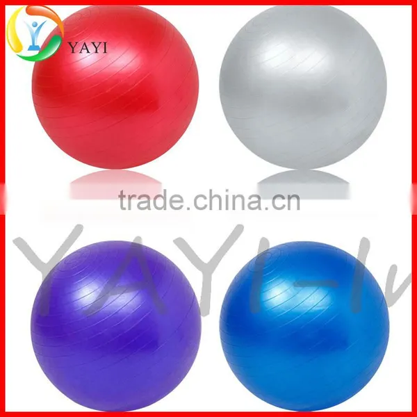 Wholesale Anti Burst PVC Inflatable Yoga Exercise Ball Quality Choice