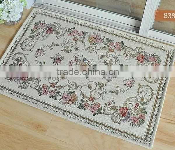 Chenille Modern Style Jacquard Carpet photo-6