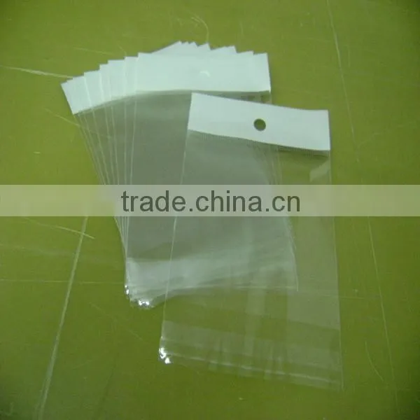 Clear Plastic Bag With Hang Hole photo-3