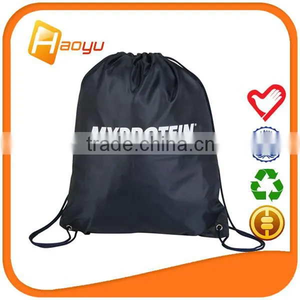 Recycled Polyester Drawstring Bag With High Quality photo-5