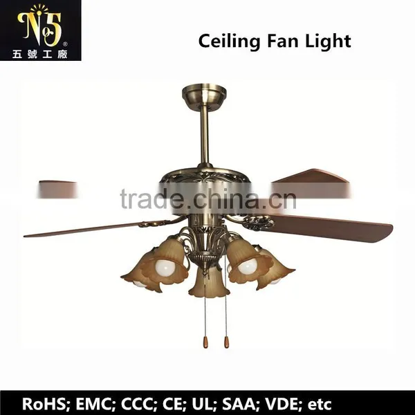 Simple New Design Ceiling Fan With Light For Home photo-2