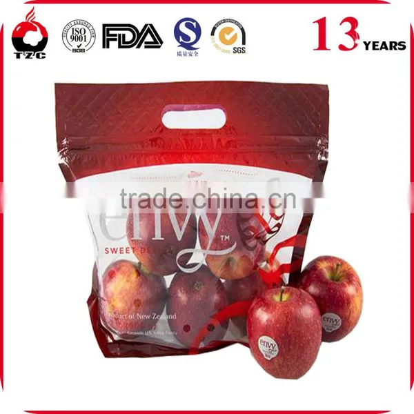 Micro Perforated Stand up Zipper Top Fruit Pack Bag photo-2