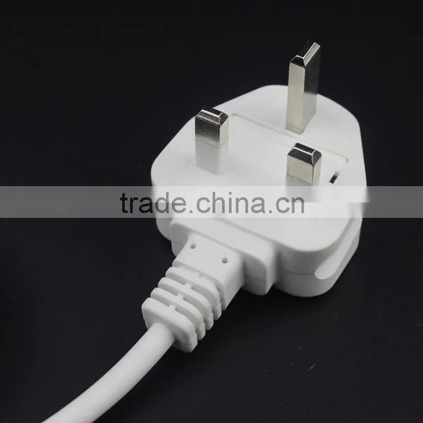1.8M UK Extension Power Cord Wall Plug for Macbook 13' 15" 17" photo-2
