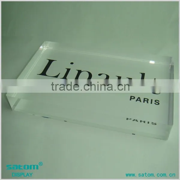 Company Brand / Logo Show Acrylic Blocks photo-3