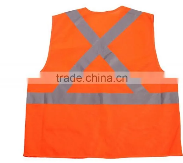 High Quality Hi-vis String Vest With Pockets Security Safety Workwear En471 CE Certified photo-2