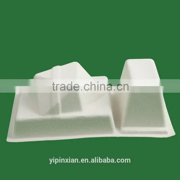 Wholesale Supplier of Biodegradable Thermoformed Sugarcane Fiber Moulded Paper Pulp Packaging photo-3