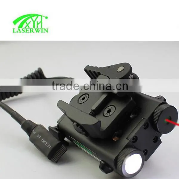 Military Optical Red Laser Sight Riflescope Hunting Red Dot Sight and Tactical Flashlight Combo photo-4