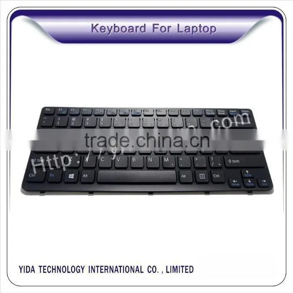 Standard US Layout Laptop Keyboard for Sony SVE 14 With Black Frame photo-2