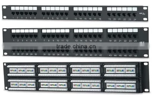 CAT5e UTP 24 Port PCB Patch Panel